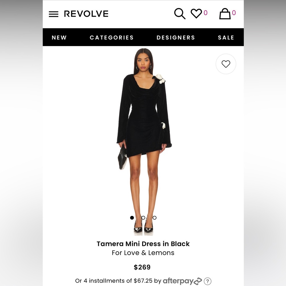For Love and Lemons Tamera Mini Dress - Picture 5 of 7